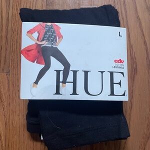 Hue Cotton Leggings Large